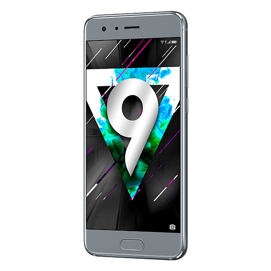 Smartphone reconditionné Honor 9 (argent) · Reconditionné - Autre vue