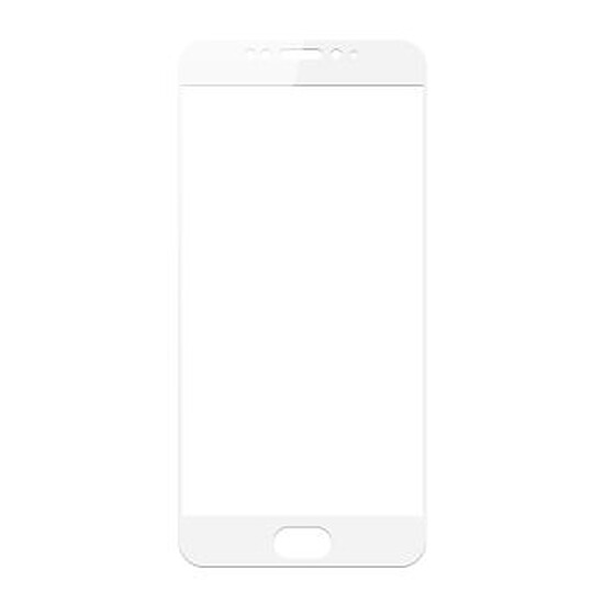 Protection d'écran Meizu Film en verre trempé (contour blanc) - Meizu MX6