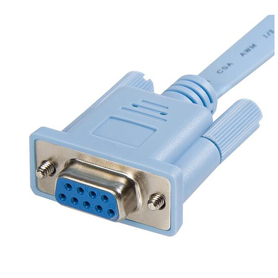 Câble RJ45 StarTech.com Cable console RJ45 a DB9 1,8m pour routeur Cisco - Autre vue