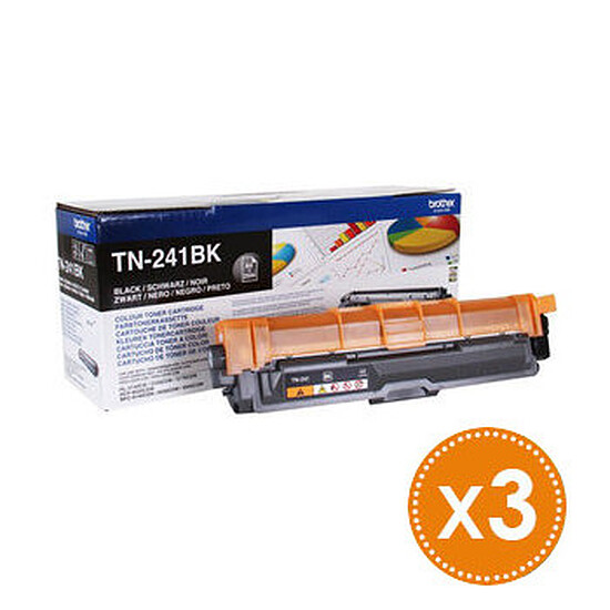 Toner Brother TN-241BK - Noir Pack Trio - Autre vue