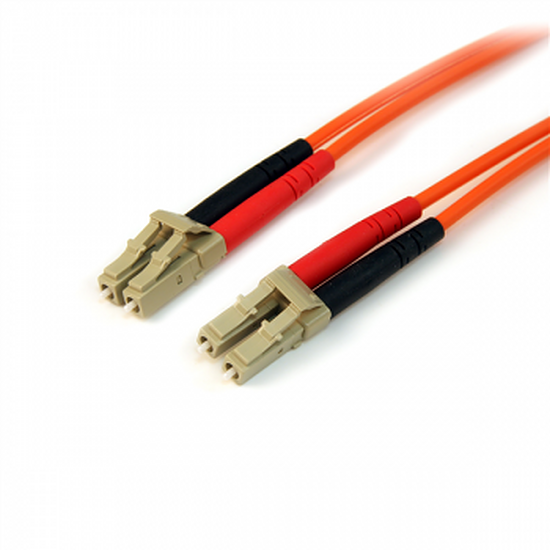 Câble fibre Optique StarTech.com Lot 2 x câbles fibre optique LC/LC duplex 50/125