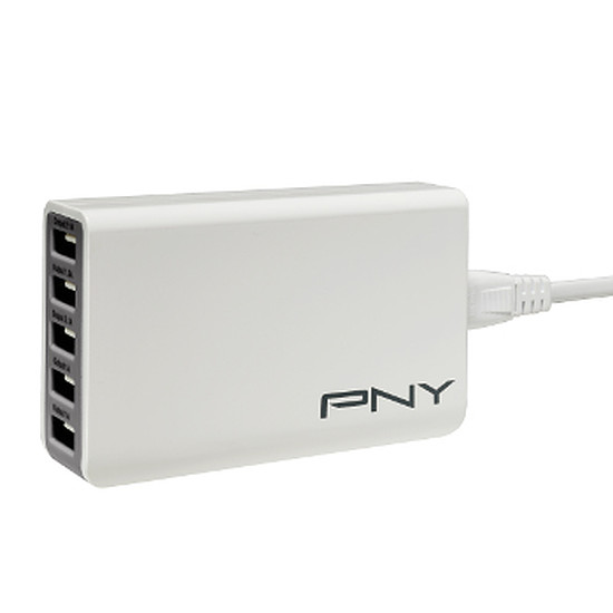 Chargeur PNY Chargeur multi-USB 5 ports - 25W