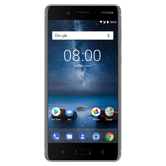 Smartphone Nokia 8 (TA-1012) (acier)