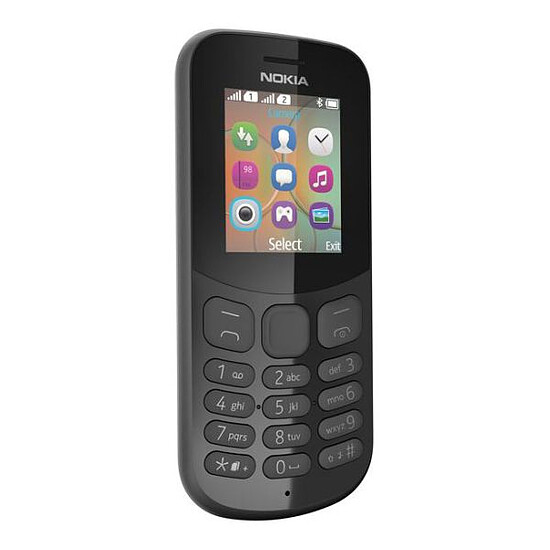 Smartphone Nokia 130 (TA-1017) - Double SIM (noir)