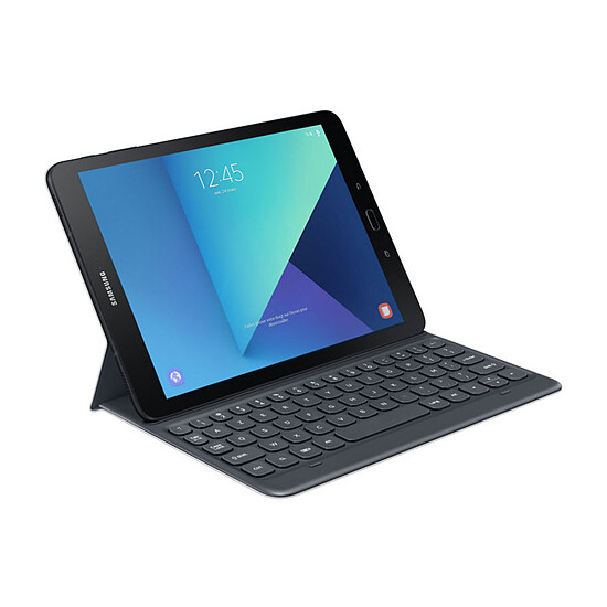 Accessoires tablette tactile Samsung Keyboard Cover Galaxy Tab S3 (Gris)