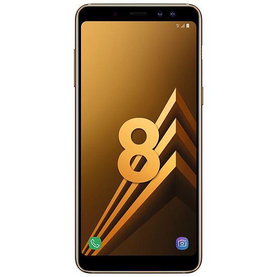 Smartphone reconditionné Samsung Galaxy A8 (or) - 4 Go - 32 Go · Reconditionné - Autre vue