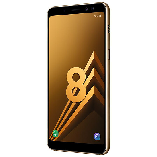 Smartphone reconditionné Samsung Galaxy A8 (or) - 4 Go - 32 Go · Reconditionné - Autre vue