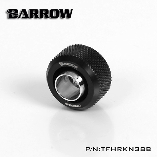 Watercooling BARROW TFHRKN38B - Embout tuyau souple 10x13mm - Noir