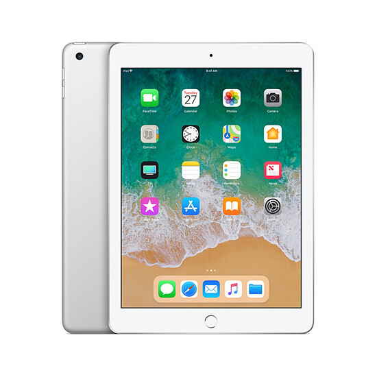 Tablette reconditionnée Apple iPad (2018) Wi-Fi - 128 Go - Argent · Reconditionné - Autre vue