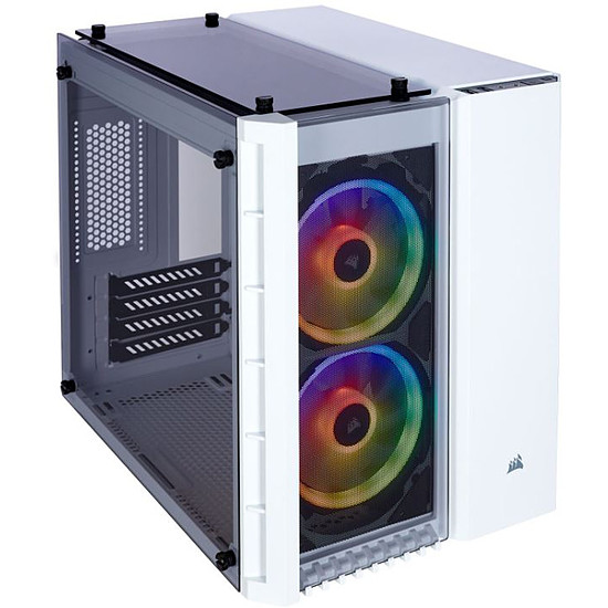 Boîtier PC Corsair Crystal Series 280X RGB - White