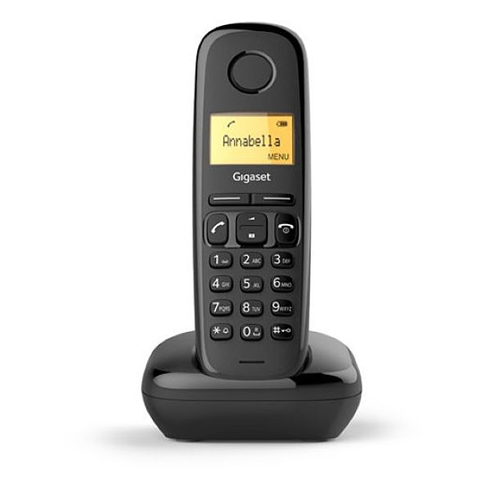 Téléphone fixe sans fil Gigaset A170 (noir)