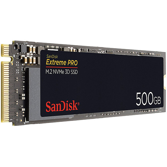 Disque SSD Sandisk Extreme Pro M.2 NVMe 3D SSD - 500 Go