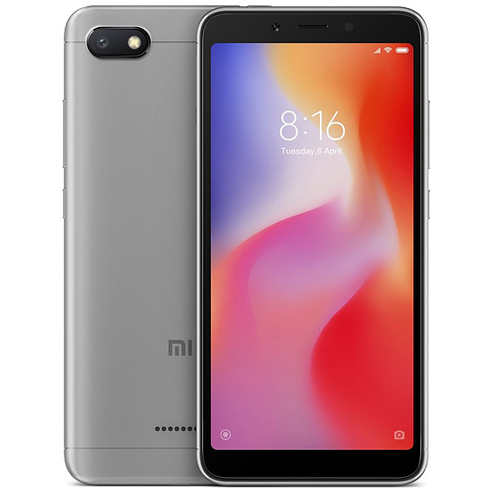 Smartphone Xiaomi Redmi 6A (gris) - 2 Go - 16 Go