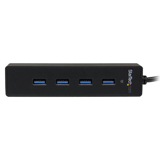 Hub USB StarTech.com Hub USB 3.0 portable avec cable intégré - 4 ports - Autre vue