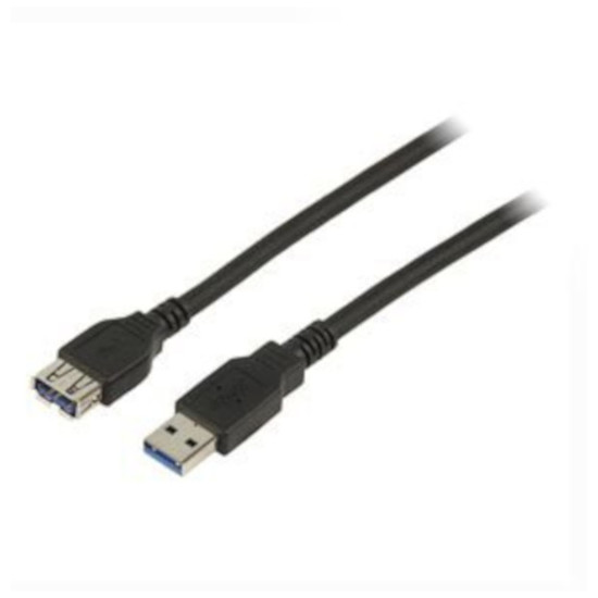 Câble USB Rallonge USB 3.0 (A/A) Noir - 3m