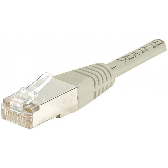 Câble RJ45 Câble Ethernet RJ45 Cat 6 FTP Gris - 1 m