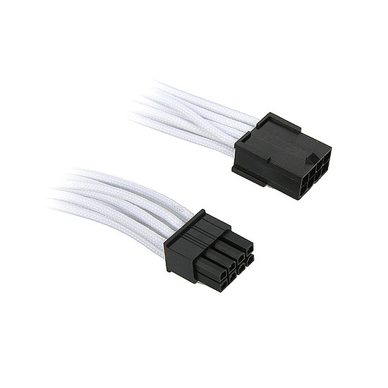 Câble d'alimentation BitFenix Alchemy Rallonge Blanc PCI-E 8 broches