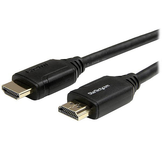 Câble HDMI StarTech.com Câble HDMI 2.0 avec Ethernet Noir - 2 m