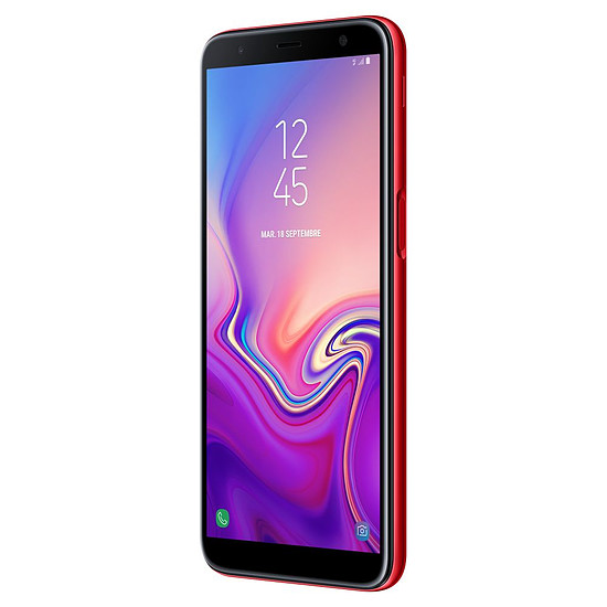 Smartphone Samsung Galaxy J6+ (rouge) - 32 Go - 3 Go