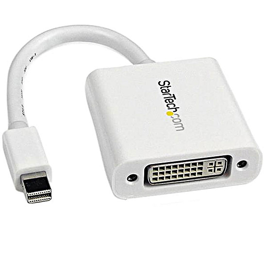 Câble DisplayPort Adaptateur Mini DisplayPort vers DVI-I - 12 cm