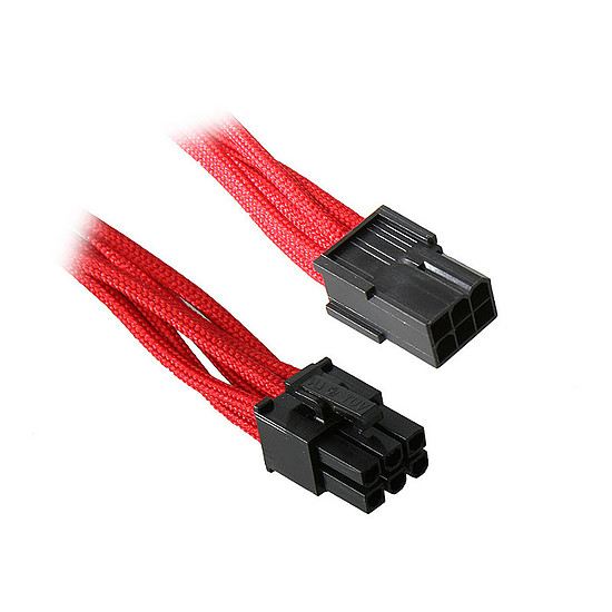 Câble d'alimentation BitFenix Alchemy Rallonge Rouge PCI-E 6 broches