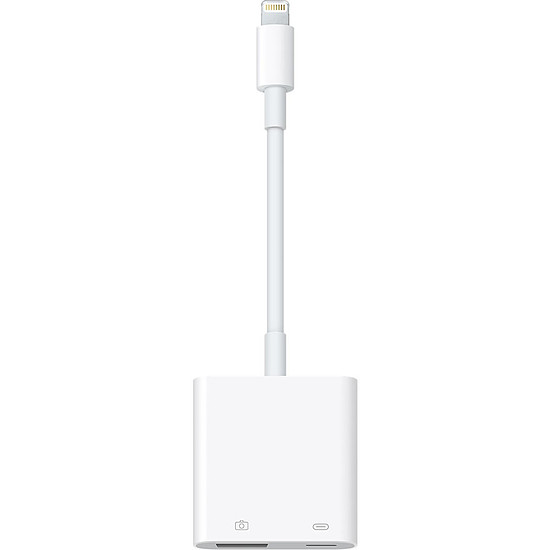 Câble USB Apple Adaptateur pour appareil photo Lightning vers USB