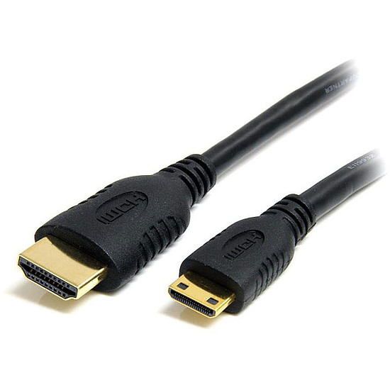 Câble HDMI StarTech.com Câble mini HDMI / HDMI High Speed Ethernet - 1 m