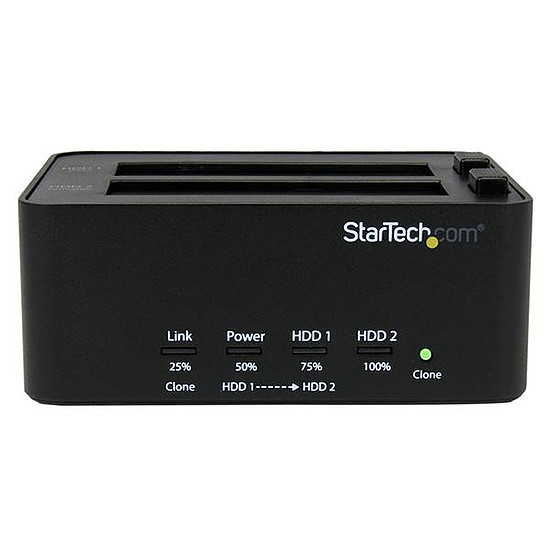 Dock pour disque dur StarTech.com Duplicateur et effaceur USB 3.0 pour disque dur