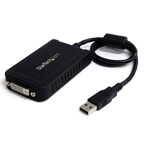 Câble DVI StarTech.com Adaptateur Vidéo Carte Graphique Externe USB 2.0