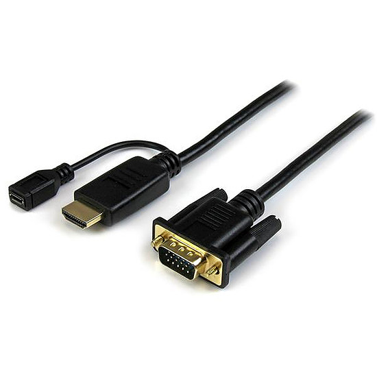 Câble VGA StarTech.com Câble adaptateur HDMI vers VGA - 91cm