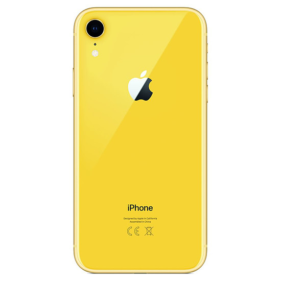 coque apple jaune iphone xr