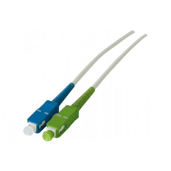 Câble fibre Optique Jarretière optique simplex monomode 9/125 SC-APC/SC-UPC - 3 m