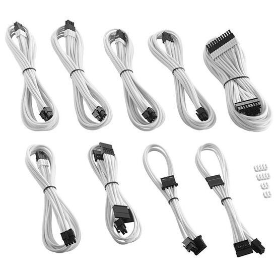 Câble d'alimentation CableMod PRO ModMesh C-Series RMi & RMx Cable Kit - Blanc - Autre vue