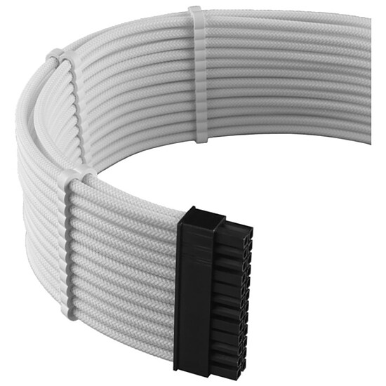 Câble d'alimentation CableMod PRO ModMesh C-Series RMi & RMx Cable Kit - Blanc - Autre vue