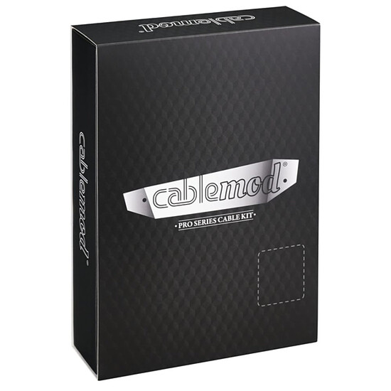 Câble d'alimentation CableMod PRO ModMesh C-Series RMi & RMx Cable Kit - Blanc - Autre vue