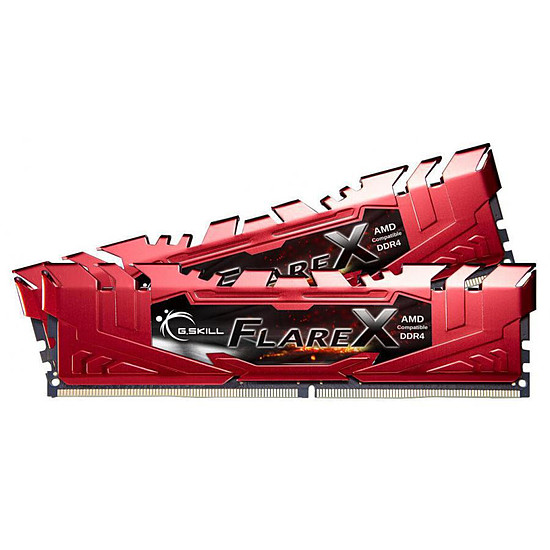 Mémoire G.Skill Flare X Red DDR4 2 x 8 Go 2400 MHz CAS 15