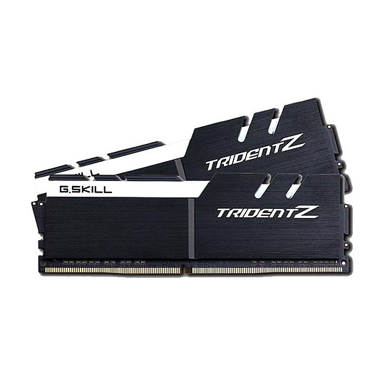 Mémoire G.Skill Trident Z Black / White DDR4 2 x 8 Go 3200 MHz