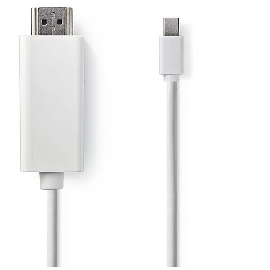 Adaptateur HDMI NEDIS Cordon mini DisplayPort Mâle vers HDMI femelle - Autre vue