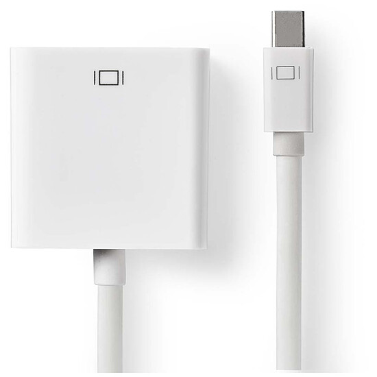 Câble DisplayPort NEDIS Câble mini DisplayPort mâle vers VGA femelle (20 cm) - Autre vue