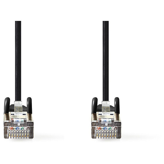 Câble RJ45 NEDIS Câble RJ45 catégorie 5e SF/UTP 20 m (Noir)