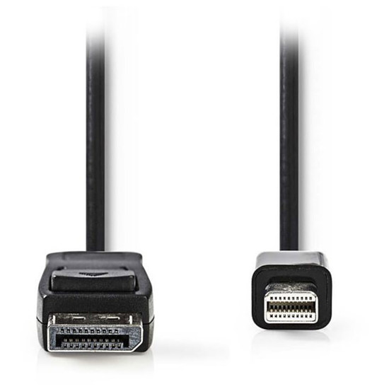 Câble DisplayPort NEDIS Câble DisplayPort mâle vers Mini DisplayPort mâle 4K Noir (3 m)