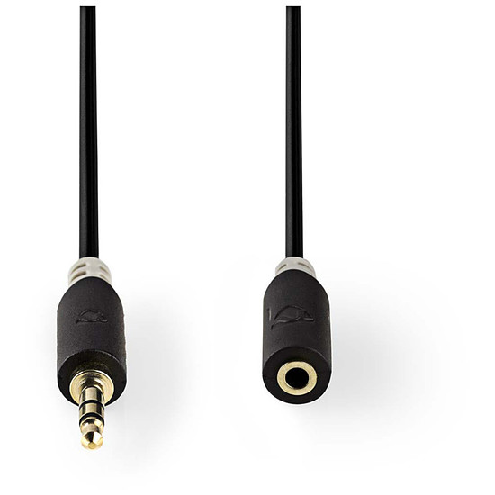 Câble Jack NEDIS Rallonge Audio Stéréo Jack 3.5 mm - 1 mètre