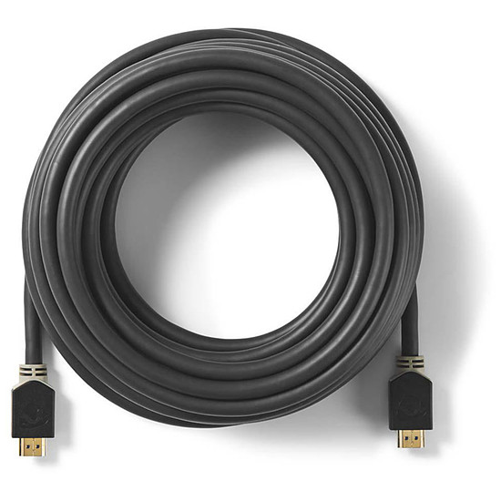 Câble HDMI NEDIS Câble HDMI haute vitesse avec Ethernet (20 mètres) - Occasion