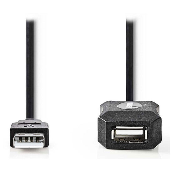 Câble USB NEDIS Rallonge USB 2.0 Active - 10m - Autre vue