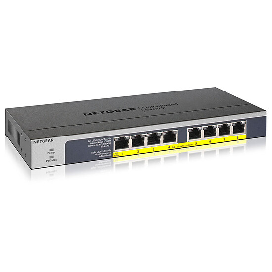 Switch et Commutateur Netgear GS108LP - Autre vue
