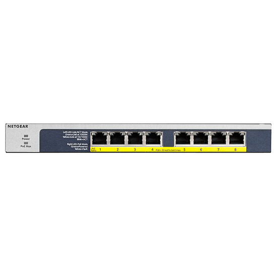 Switch et Commutateur Netgear GS108LP - Autre vue