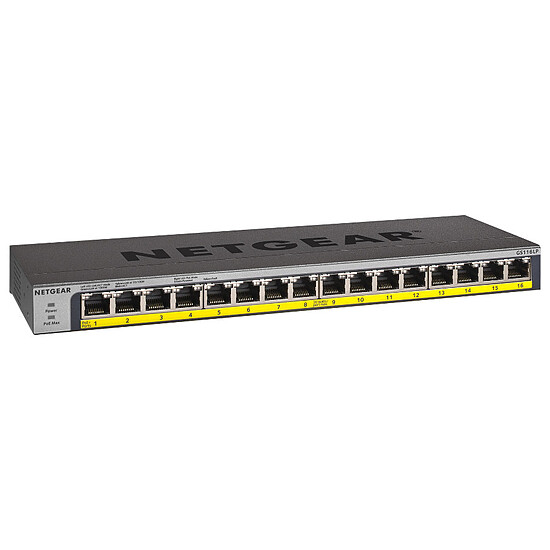 Switch et Commutateur Netgear GS116LP - Autre vue