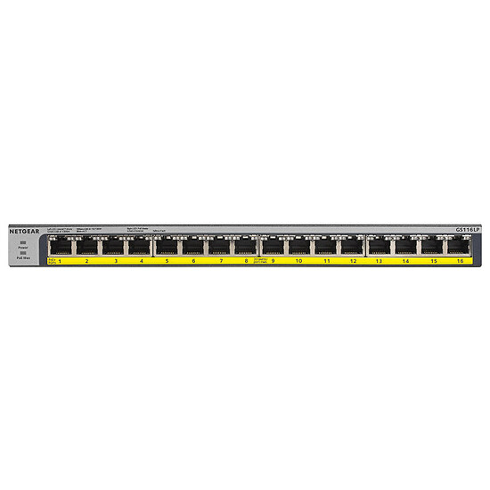 Switch et Commutateur Netgear GS116LP - Autre vue