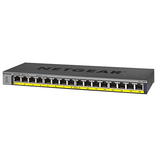 Switch et Commutateur Netgear GS116PP - Autre vue