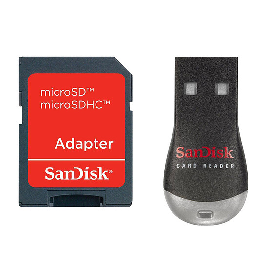 Lecteur de carte mémoire SanDisk MobileMate Duo + adaptateur
